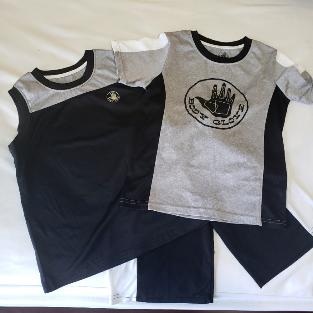 EUC 3 Piece Body Glove Short Set